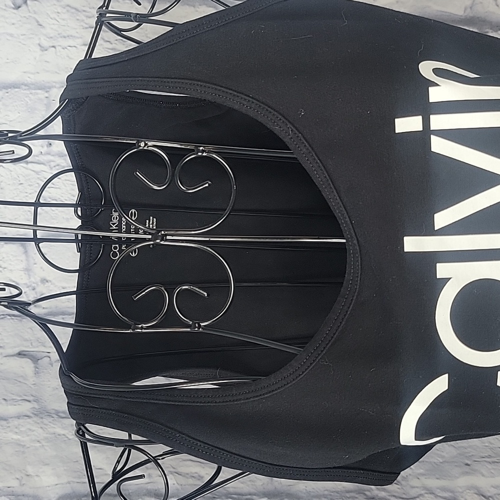 Calvin Klein Performance Stretch Workout Crop Top… - image 3